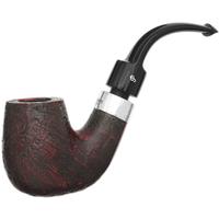 Peterson House Pipe Sandblasted Bent P-Lip