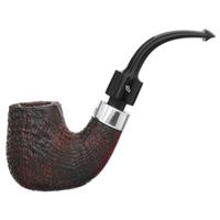 Peterson House Pipe Sandblasted Bent P-Lip