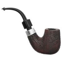 Peterson House Pipe Sandblasted Bent P-Lip