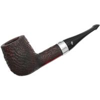 Peterson House Pipe Sandblasted Billiard P-Lip