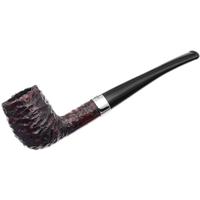 Peterson Junior Rusticated Nickel Mounted Canted Billiard Fishtail