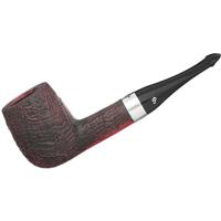 Peterson House Pipe Sandblasted Billiard P-Lip