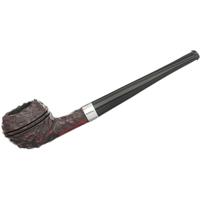 Peterson Junior Rusticated Nickel Mounted Squat Rhodesian Fishtail