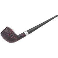 Peterson Junior Rusticated Nickel Mounted Belge Fishtail