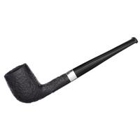 Peterson Junior Sandblasted Silver Mounted Straight Billiard Fishtail
