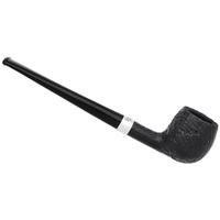 Peterson Junior Sandblasted Silver Mounted Straight Apple Fishtail