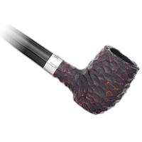 Peterson Churchwarden Rusticated Barrel Fishtail