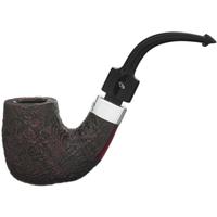 Peterson House Pipe Sandblasted Bent P-Lip