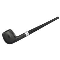 Peterson Junior Ebony Silver Mounted Canted Apple Fishtail