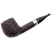 Peterson Junior Rusticated Nickel Mounted Short Apple Fishtail