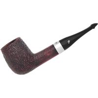 Peterson House Pipe Sandblasted Billiard P-Lip