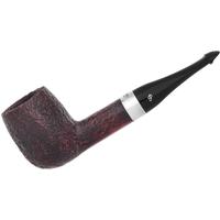 Peterson House Pipe Sandblasted Billiard P-Lip