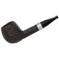 Peterson Junior Rusticated Nickel Mounted Short Apple Fishtail