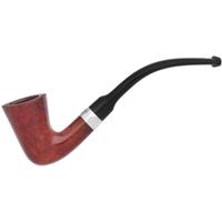 Peterson Speciality Smooth Nickel Mounted Calabash Fishtail