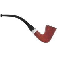 Peterson Speciality Smooth Nickel Mounted Calabash Fishtail