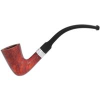 Peterson Speciality Smooth Nickel Mounted Calabash Fishtail