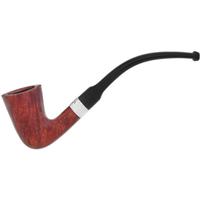 Peterson Speciality Smooth Nickel Mounted Calabash Fishtail