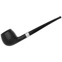 Peterson Junior Ebony Silver Mounted Canted Apple Fishtail