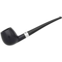 Peterson Junior Ebony Silver Mounted Canted Apple Fishtail