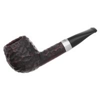 Peterson Junior Rusticated Nickel Mounted Short Apple Fishtail