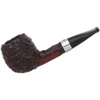 Peterson Junior Rusticated Nickel Mounted Short Apple Fishtail