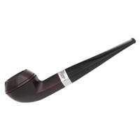 Peterson Junior Sandblasted Silver Mounted Straight Bulldog Fishtail