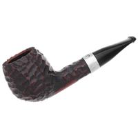 Peterson Junior Rusticated Nickel Mounted Short Apple Fishtail
