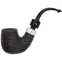 Peterson House Pipe Rusticated Bent Billiard P-Lip