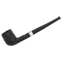Peterson Junior Sandblasted Silver Mounted Straight Billiard Fishtail