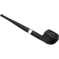 Peterson Junior Sandblasted Silver Mounted Squat Rhodesian Fishtail