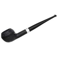 Peterson Junior Sandblasted Silver Mounted Squat Rhodesian Fishtail