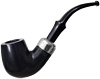 Peterson System Standard Ebony (307) Fishtail