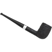 Peterson Junior Sandblasted Silver Mounted Straight Billiard Fishtail