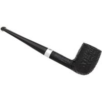 Peterson Junior Sandblasted Silver Mounted Straight Billiard Fishtail