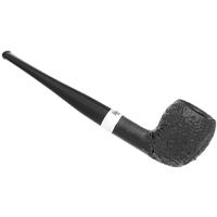 Peterson Junior Sandblasted Silver Mounted Pear Fishtail