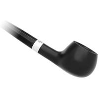 Peterson Churchwarden Ebony Silver Mounted Prince Fishtail