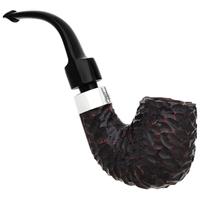 Peterson House Pipe Rusticated Bent Billiard P-Lip