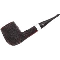 Peterson House Pipe Sandblasted Billiard P-Lip
