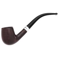 Peterson Junior Heritage Silver Mounted Bent Billiard Fishtail