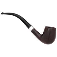 Peterson Junior Heritage Silver Mounted Bent Billiard Fishtail