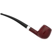 Peterson Junior Terracotta Silver Mounted Canted Apple Fishtail