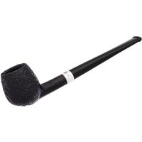 Peterson Junior Sandblasted Silver Mounted Straight Apple Fishtail