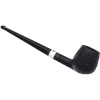 Peterson Junior Sandblasted Silver Mounted Straight Apple Fishtail