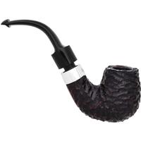 Peterson House Pipe Rusticated Bent Billiard P-Lip