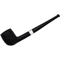 Peterson Junior Sandblasted Silver Mounted Straight Billiard Fishtail