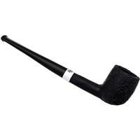 Peterson Junior Sandblasted Silver Mounted Straight Billiard Fishtail