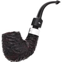 Peterson House Pipe Rusticated Bent Billiard P-Lip