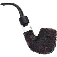 Peterson House Pipe Rusticated Bent Billiard P-Lip