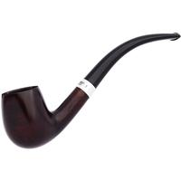 Peterson Junior Heritage Silver Mounted Bent Billiard Fishtail