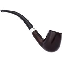 Peterson Junior Heritage Silver Mounted Bent Billiard Fishtail